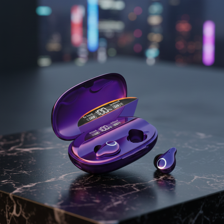 TWS K8/K8A True Wireless Stereo Earbuds: Mini Bluetooth 5.2/5.3 Headset for Sport and Daily Use. Featuring HD Sound Quality, Ergonomic Design