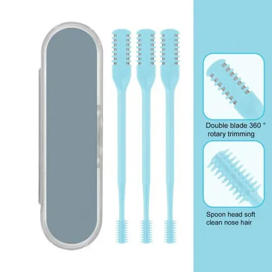 Nose Cleaning Brush - 360° Rotary for Gentle Nasal Hygiene - A&T TrendHive