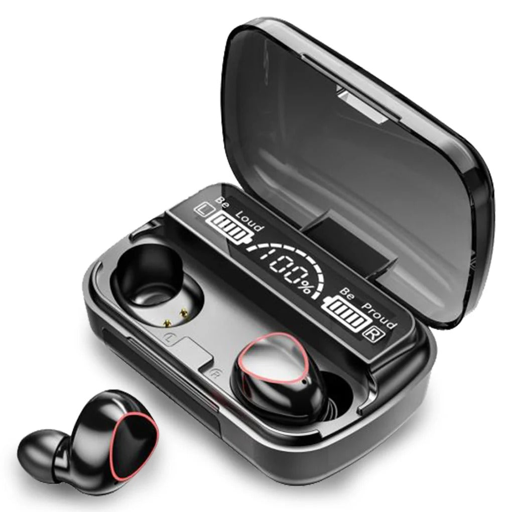 M10 TWS Bluetooth 5.3 Earbuds | Original M10 | LED Display | Wireless Earphones with Microphone