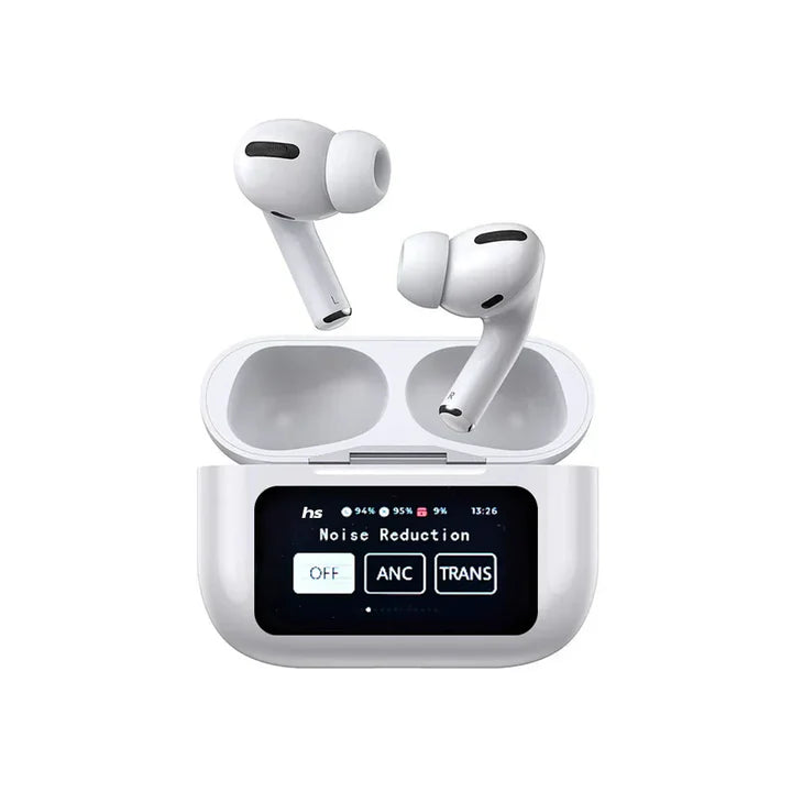 A9 Pro AirPods LCD touch screen ANC ENC Pakistan buy online COD delivery A&T TrendHive
