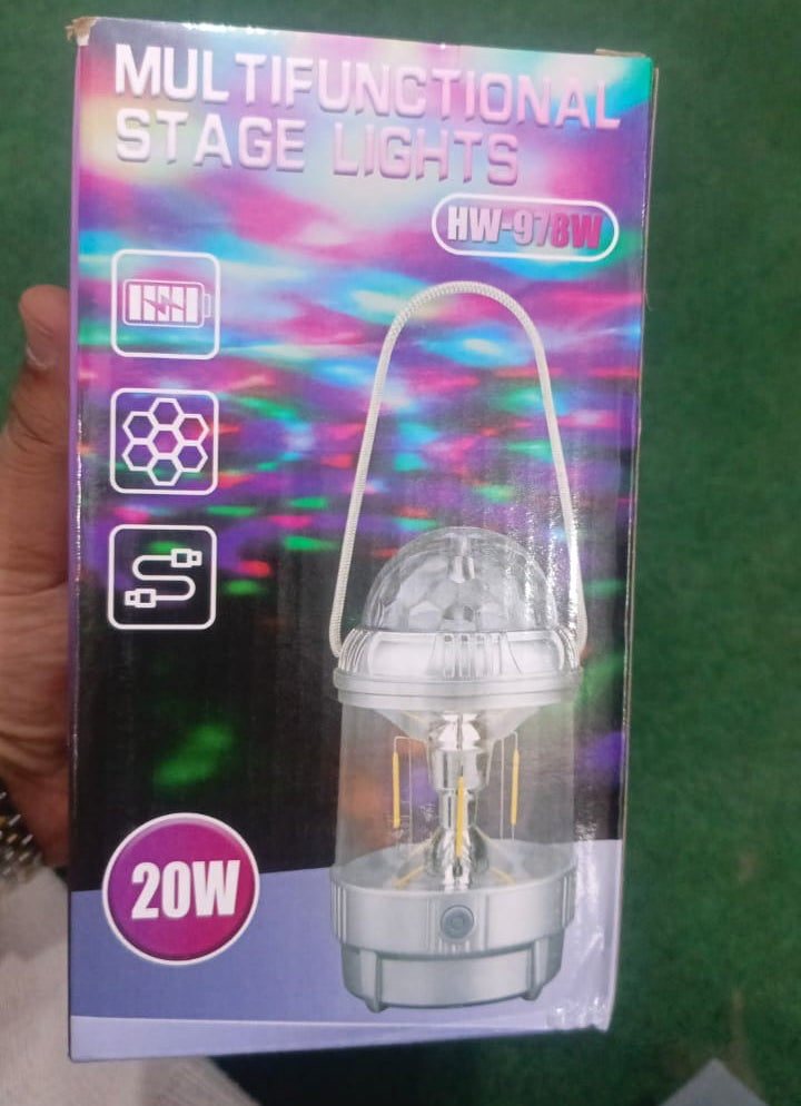 2 in 1 Fancy Stage Light with USB Cable Outdoor Solar Light Eco-friendly illumination for Your Outdoor Spaces