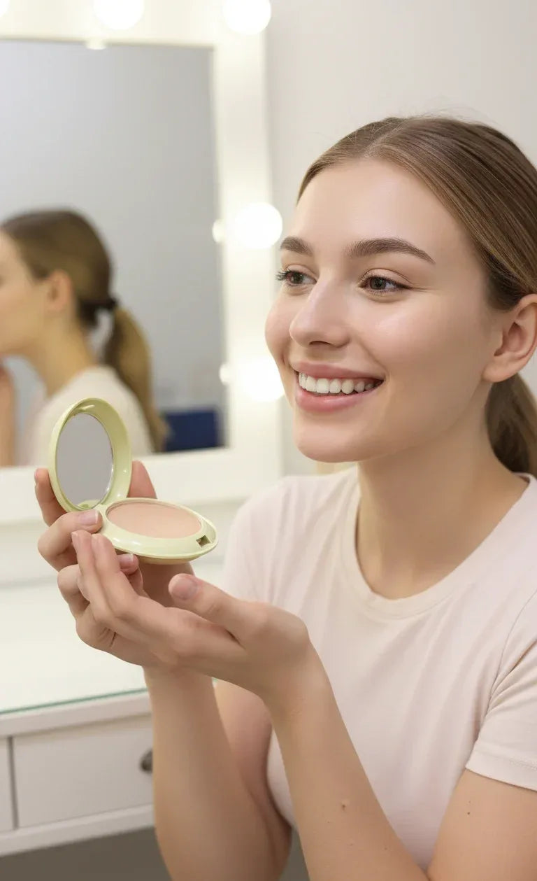 Compact Powder - Matte Finish & Shine-Free All Day - A&T TrendHive