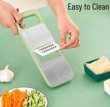 5-in-1 Vegetable Cutter & Slicer - Stainless Steel Mandoline