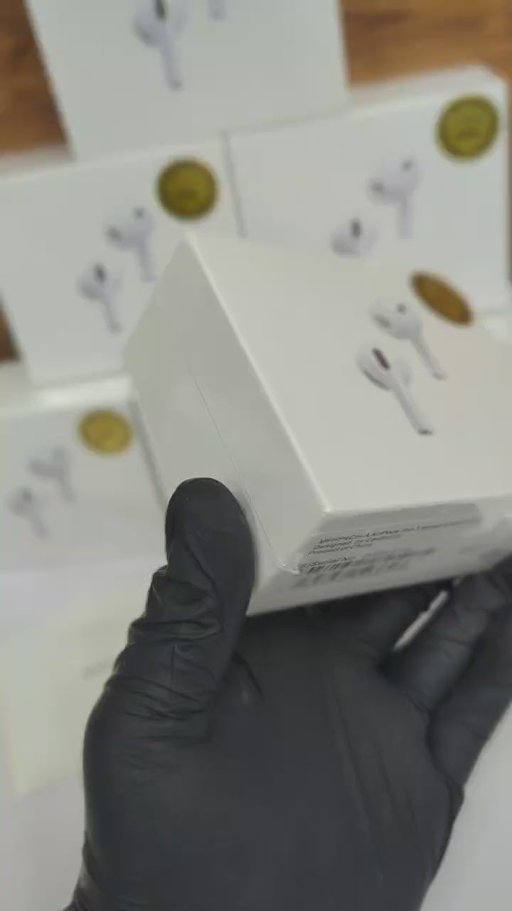 AirPods Pro 2 Wireless Earbuds – Black with Active Noise Cancellation & MagSafe Charging Case